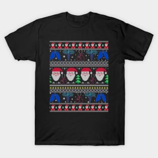 Tacky Respiratory Therapist Department Christmas Design T-Shirt